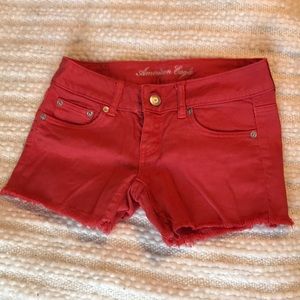 Orange American Eagle Shorts